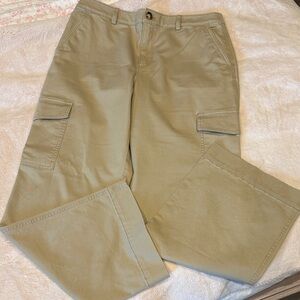 Women’s LOFT  Tan Cargo Pants 10